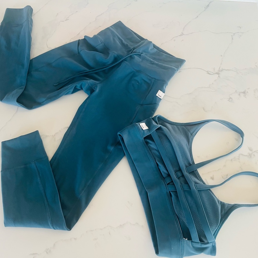 Teal workout set